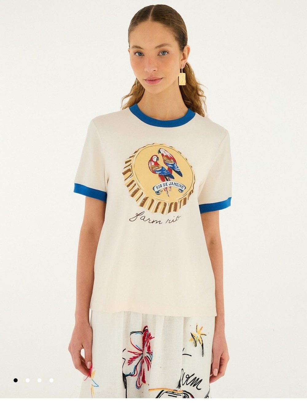 FARM Rio off-white beer cap baby t-shirt
Regul Size M